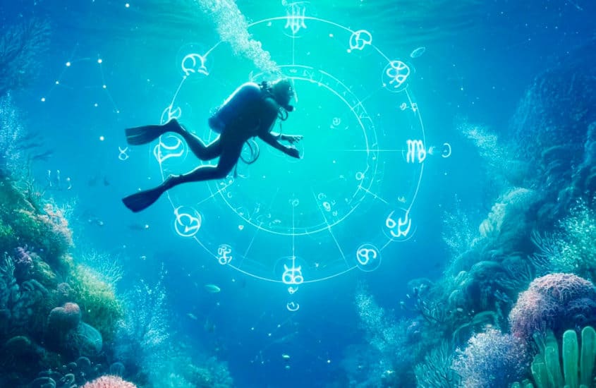 Lier plongée et astrologie permet-il de déterminer le profil de ce plongeur