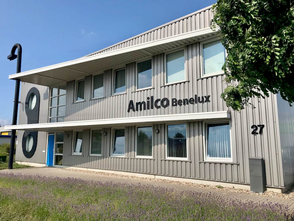 Les bureaux du distributeur de matériel de plongée Amilco en Hollande
