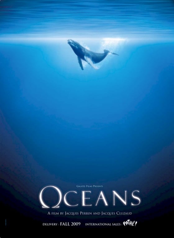 L'affiche du film Océans.