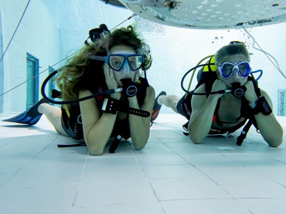 Les plus beaux récits de plongée commencent d'abord par des expériences avec ses binômes