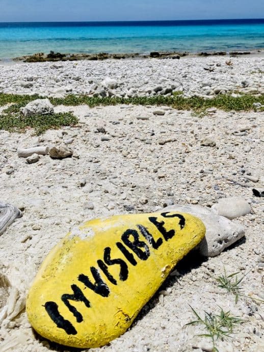 Le spot des invisibles à Bonaire.