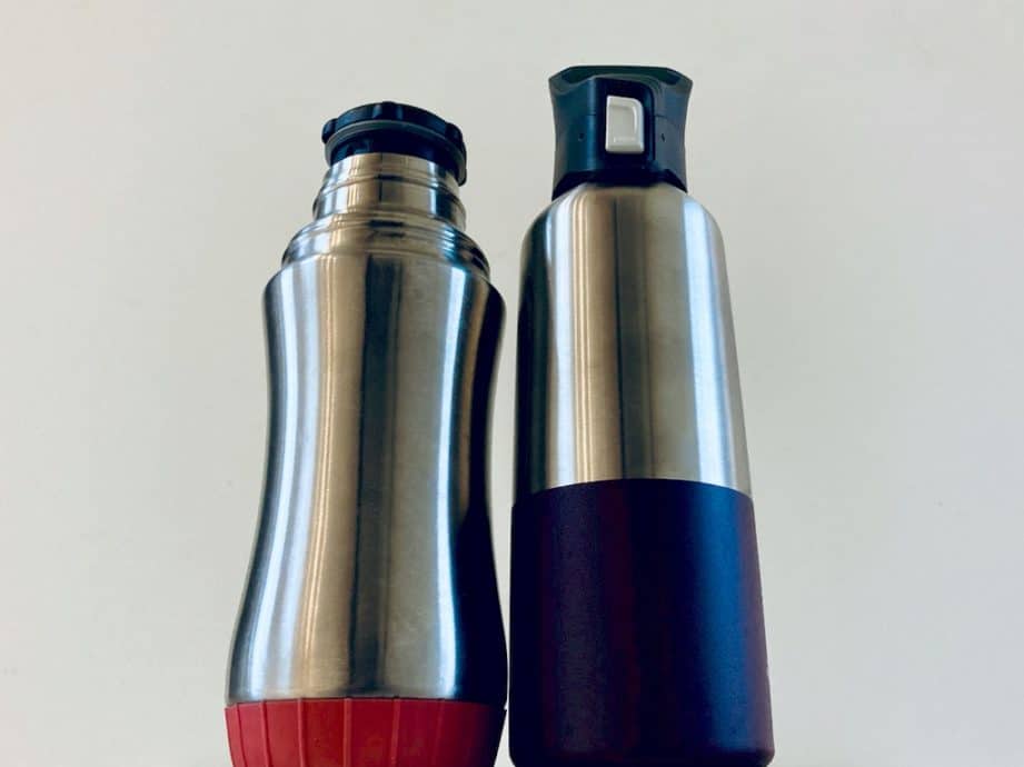 Un gourde ou bouteille isotherme est un excellent cadeau plongée utile et bon marché comme ces deux ci.