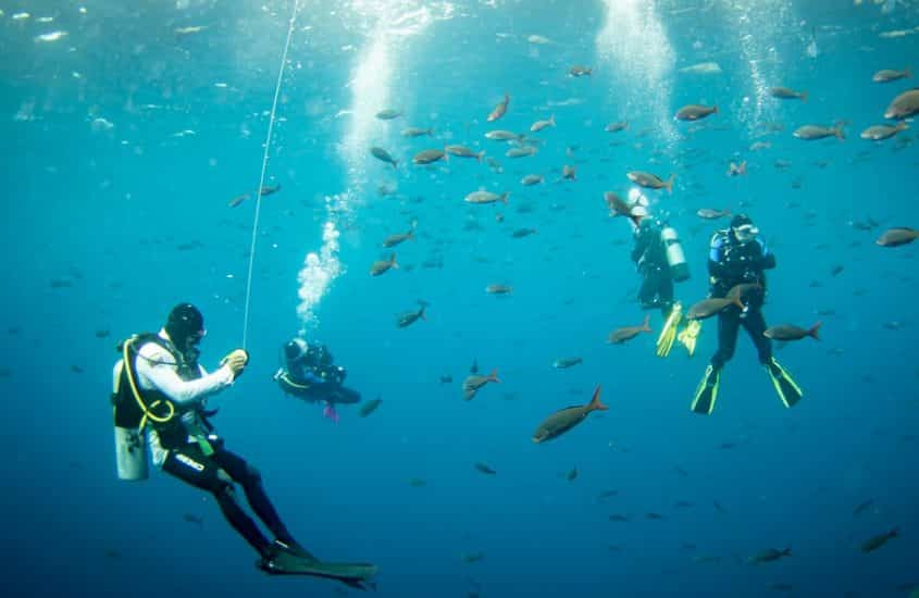 Le lestage en eau salée et froide peut être plus important.