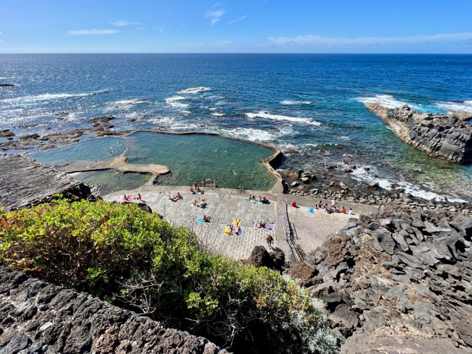 Une piscine naturelle à la Frontera à El Hierro.