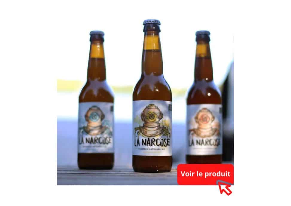 La biere Narcose fait partie des meilleurs cadeaux plongée pour des plongeurs.