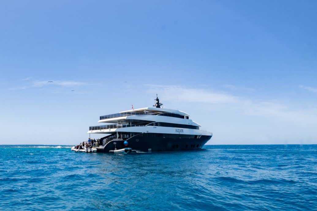 Le bateau Altaïr de Diving Attitude en Egypte.