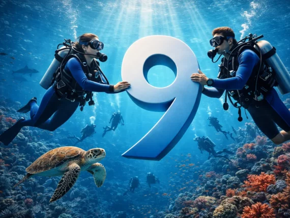 9 ans du blog de plongée Different Dive