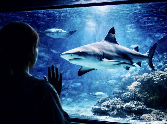 Pairi Daiza requins en captivité