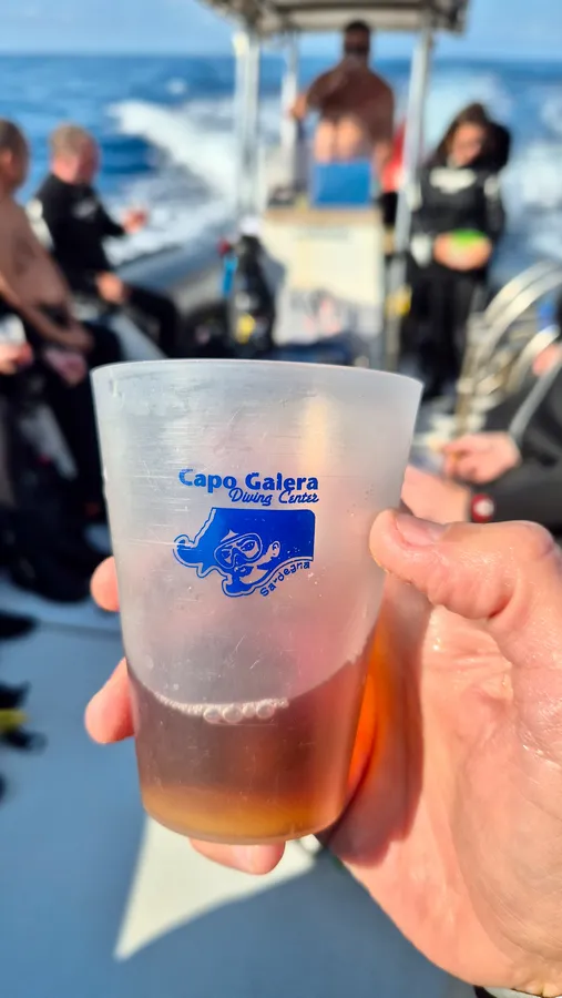 plonger en Sardaigne à Capo Galera